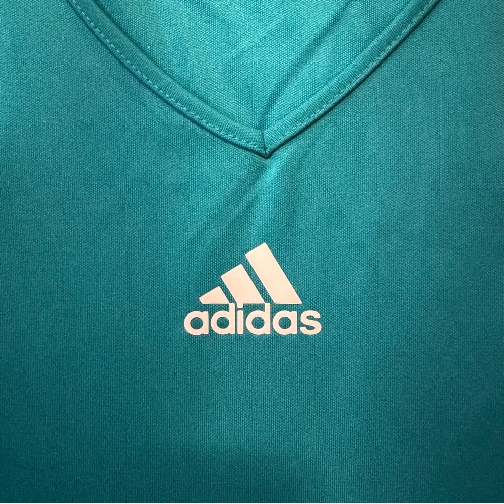 ADIDAS ADIPURE MARIA KIRILENKO TENNIS DRESS Turquoise Size Medium - Picture 10 of 10